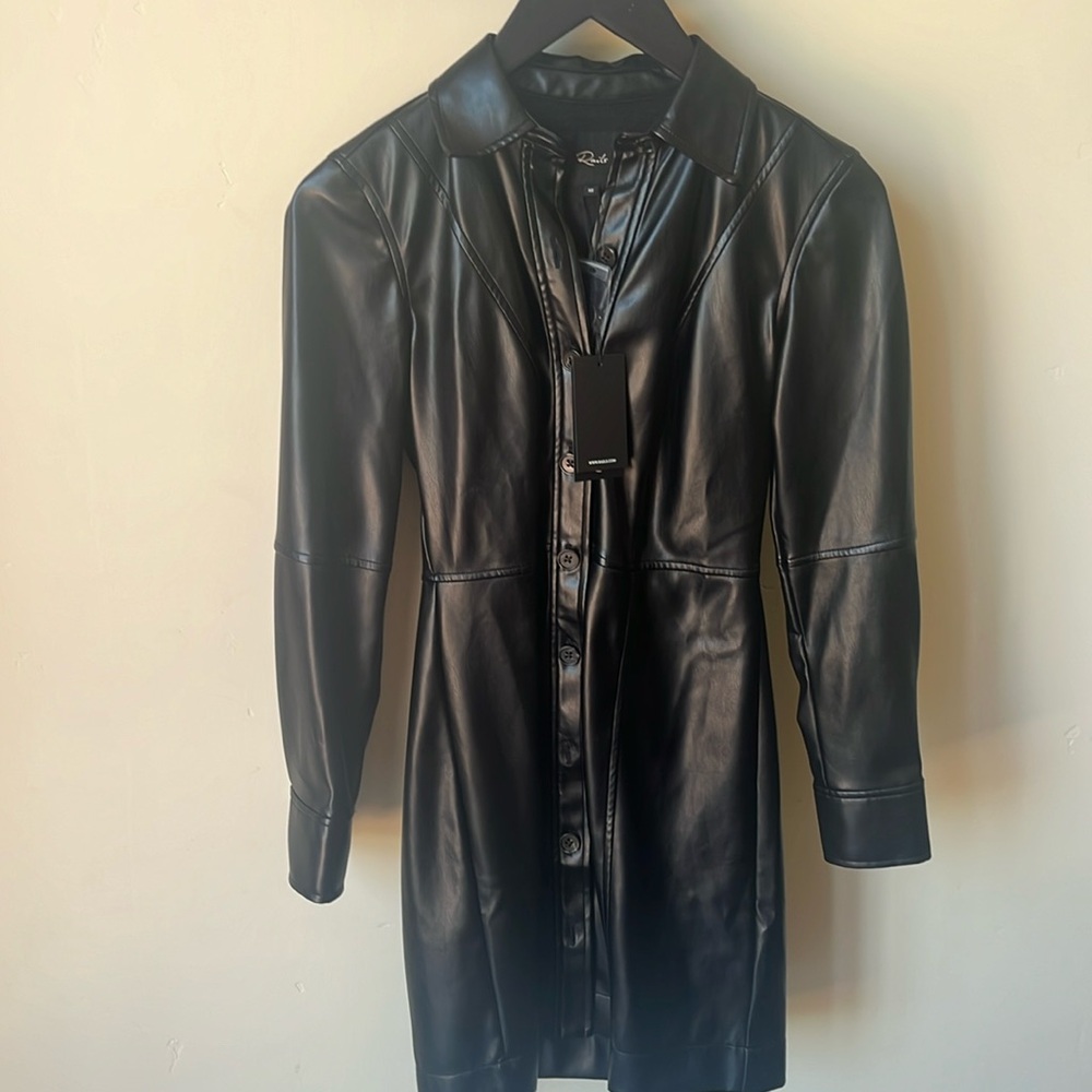This is a Rails brand foe leather dress.